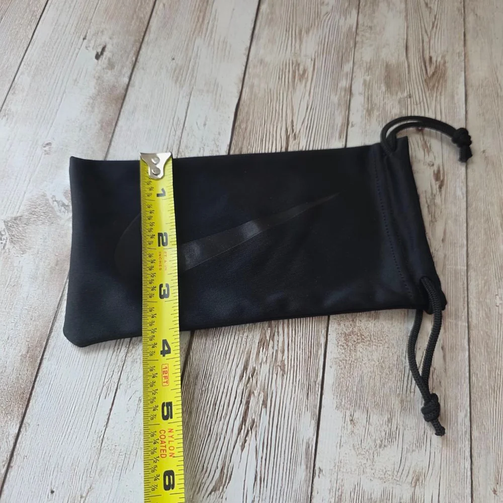 Nike Black Drawstring Sunglasses Pouch NWOT